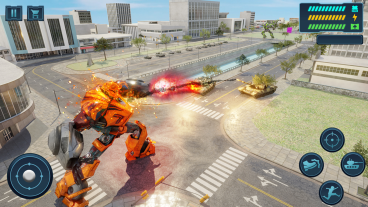 机器人坦克英雄：战争机器游戏截图