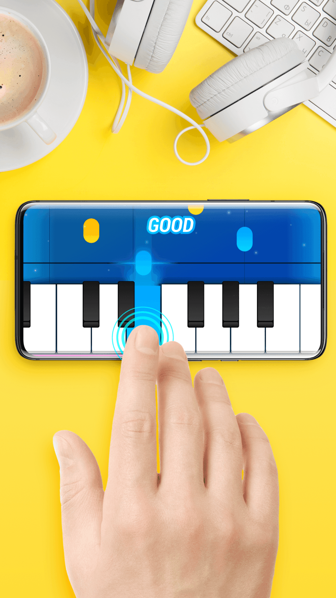 Piano Fun - 指尖钢琴弹奏游戏截图