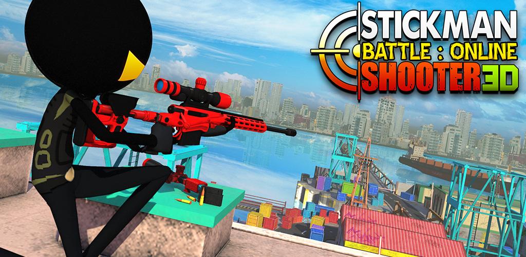 Stickman Battle : Online Shooter 3D游戏截图