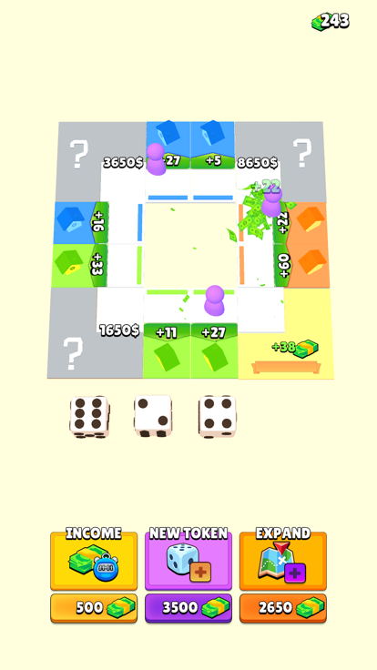 Dice World Cycle游戏截图