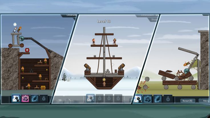 Sieger 2: Physics-based Puzzle游戏截图