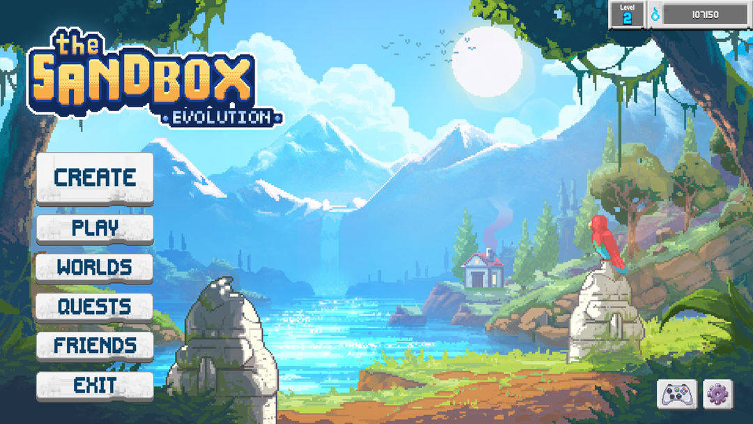 The Sandbox Evolution - Craft a 2D Pixel Universe!游戏截图