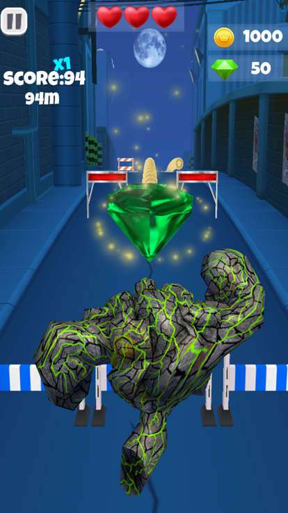 无尽的奔跑城市逃脱游戏游戏截图