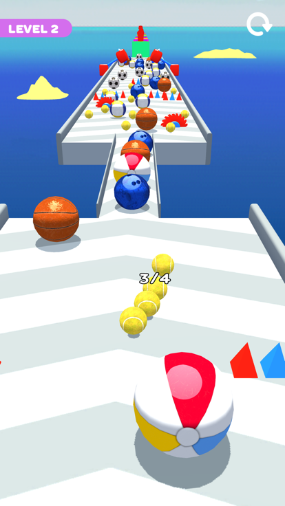 Sport Balls Run游戏截图