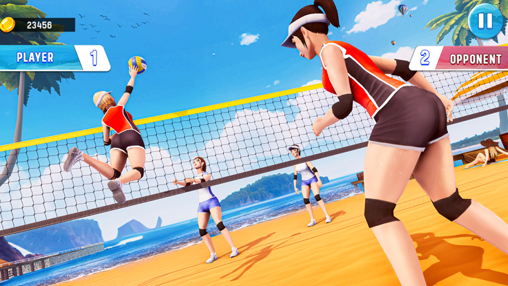 Beach Volleyball : Clash Arena游戏截图