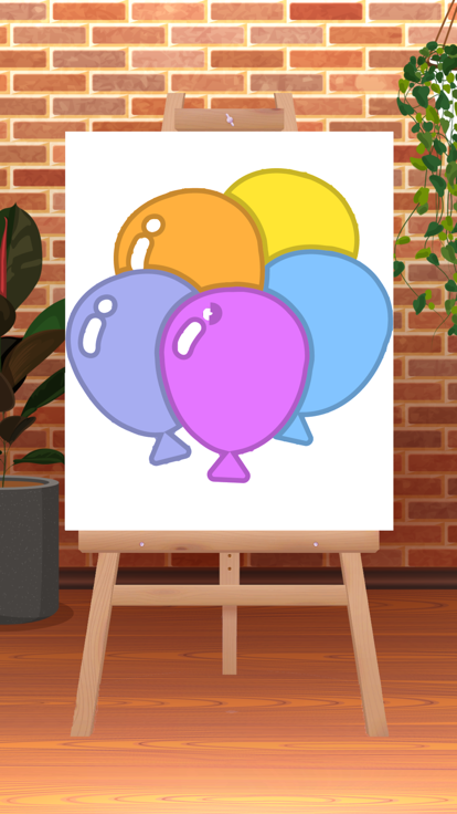 Balloon Paint游戏截图