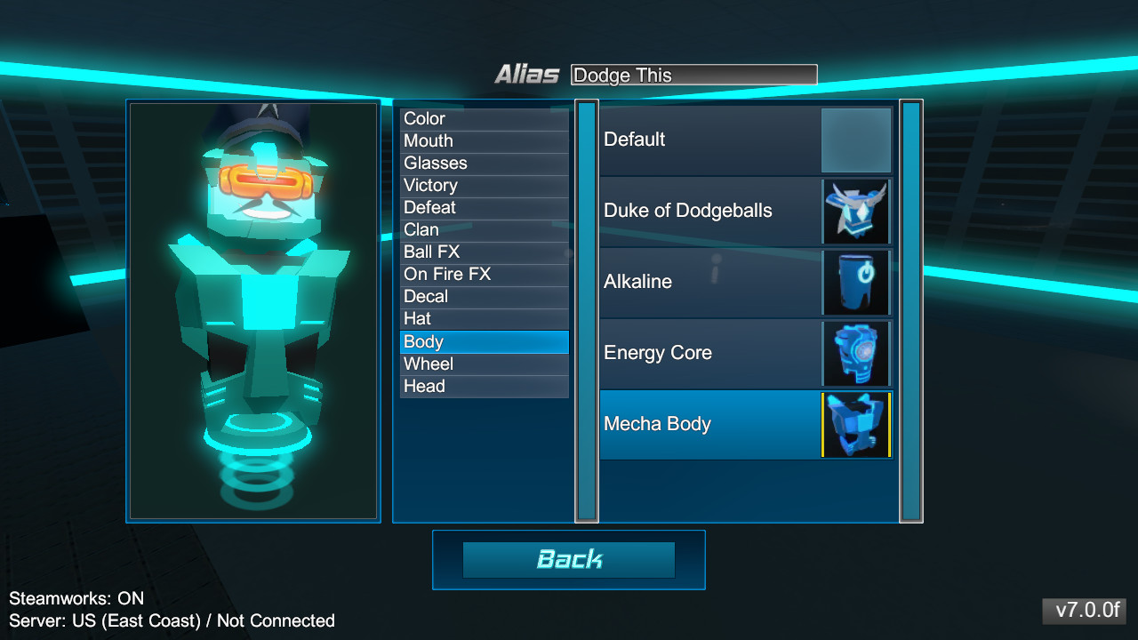 Robot Roller-Derby Disco Dodgeball游戏截图