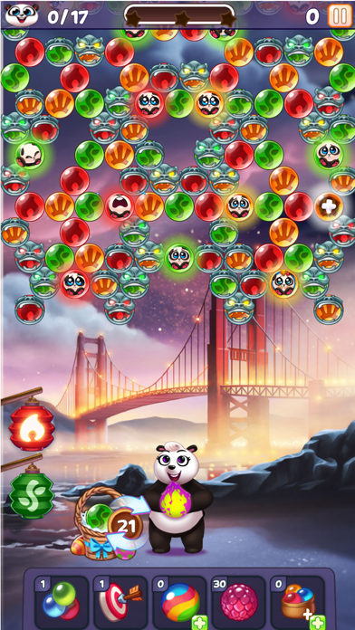 熊猫泡泡 - 泡泡龙游戏游戏截图