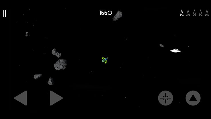 小行星 3D - 太空射击游戏游戏截图