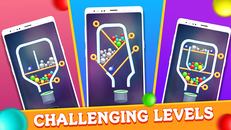 Pull the Pin Puzzle Game游戏截图