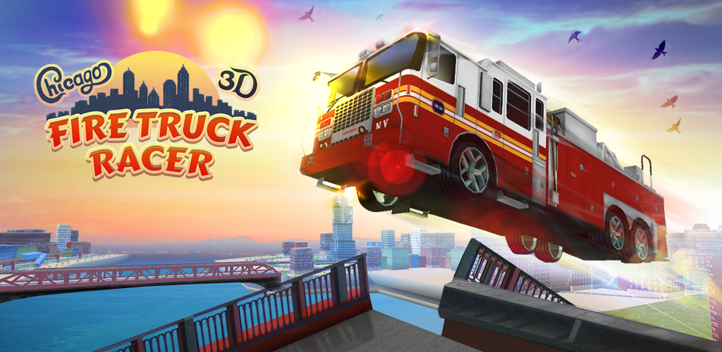 Fire Truck Racer: Chicago 3D游戏截图