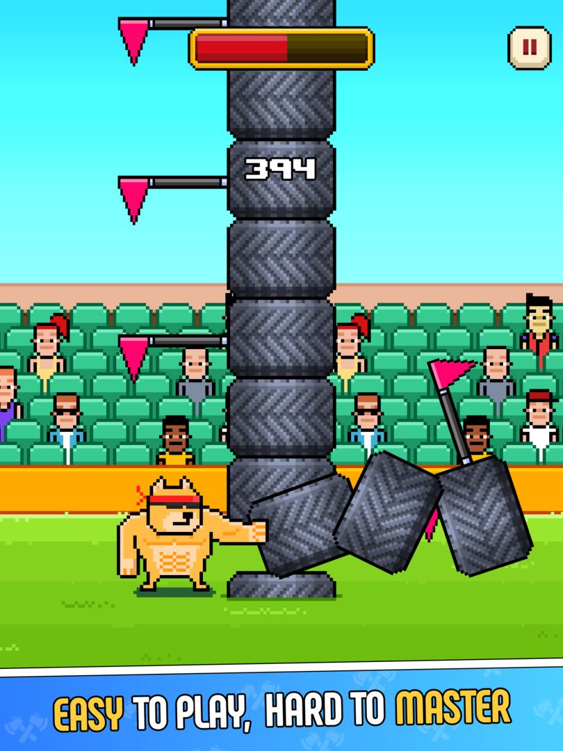 Timberman游戏截图