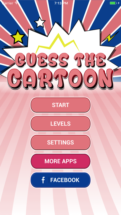 猜卡通人物 - 暗影测验游戏截图