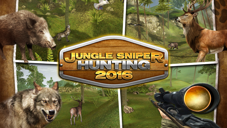 Jungle Sniper Hunting 2016 : Go On Sport Hunting this Winter游戏截图