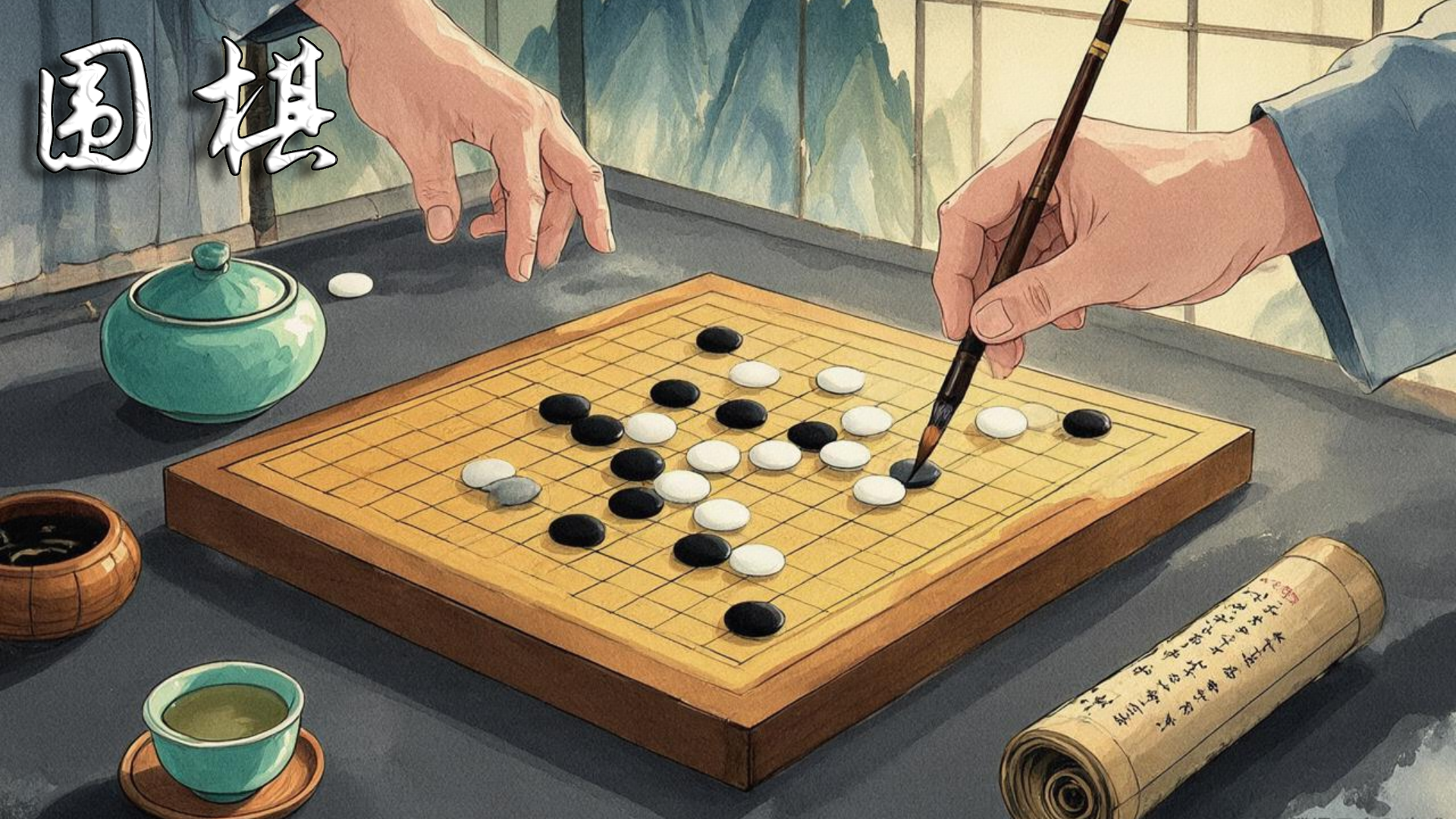 围棋游戏截图