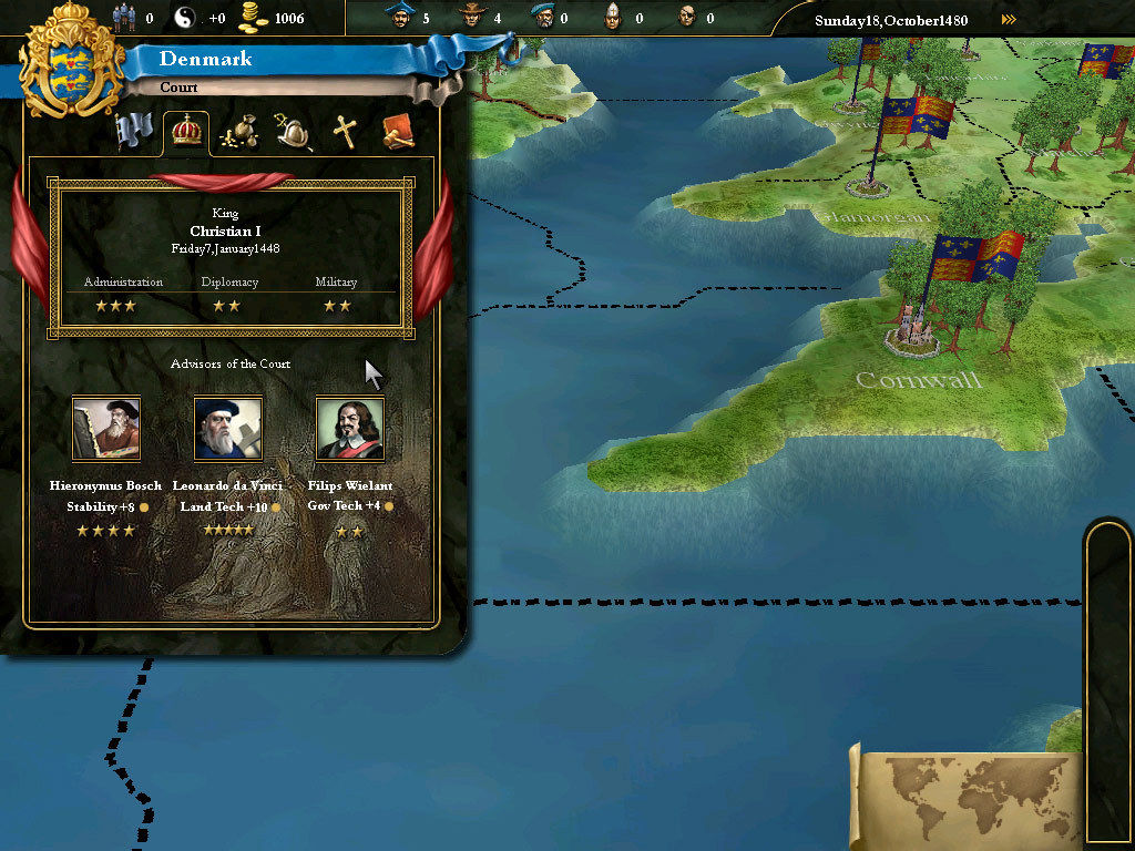 Europa Universalis III Complete游戏截图