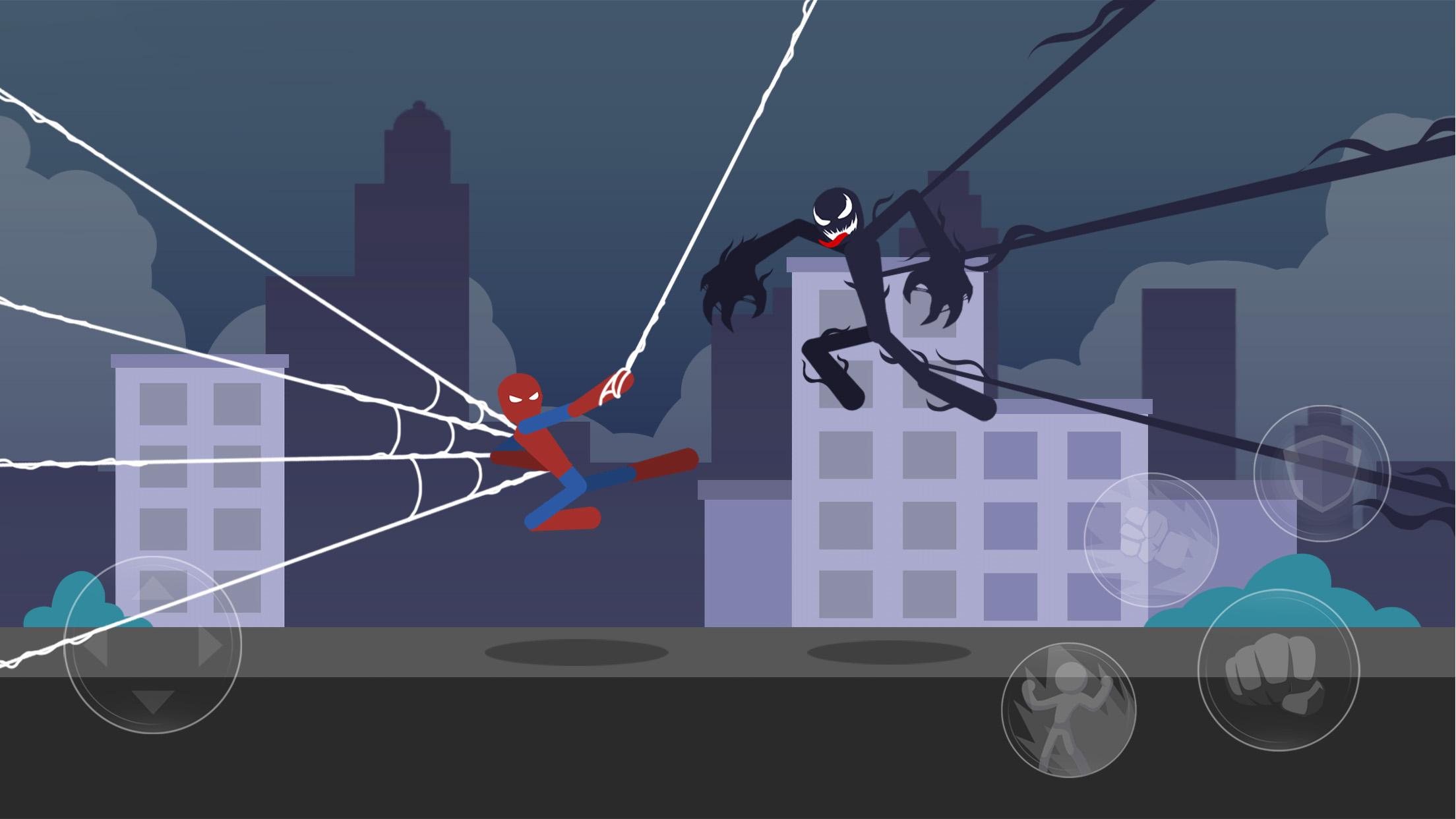 Stick Fight: Superhero游戏截图