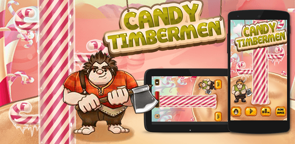 Candy Timberman游戏截图