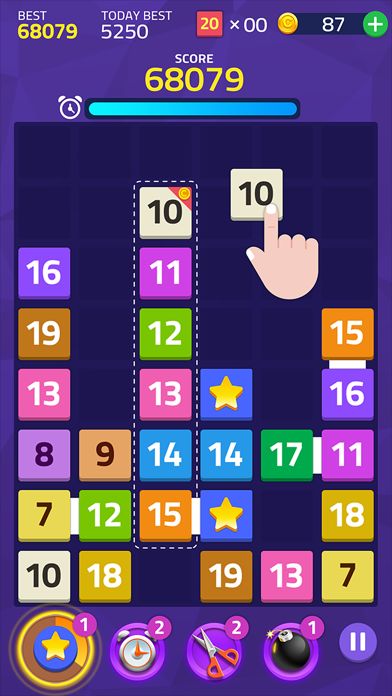 Merge Block: Star Finders游戏截图