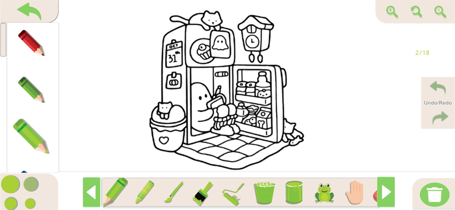 comfy days coloring book游戏截图