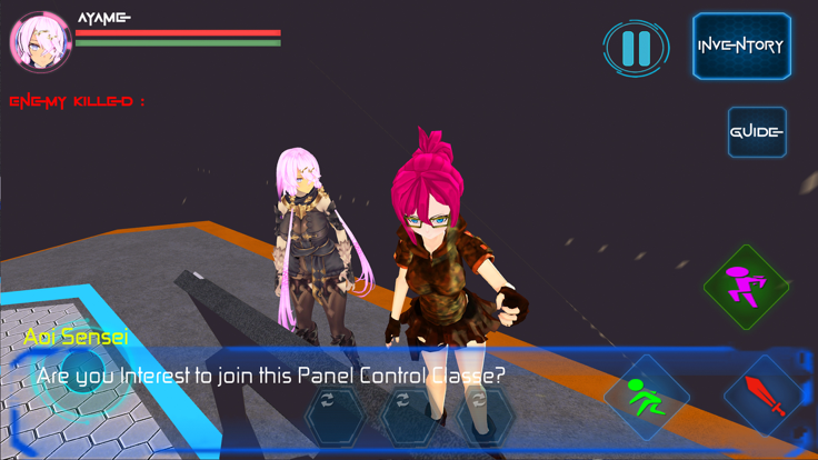 动漫 战争学校 女孩史诗般的模拟游戏截图