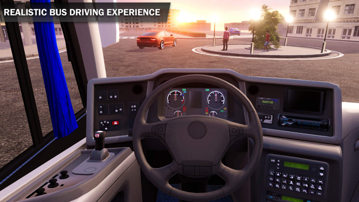 City Bus Transport Drive Sim游戏截图