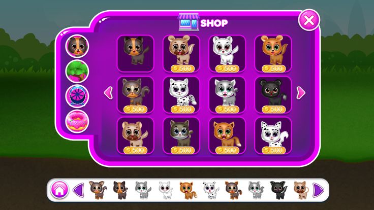 款精选虚拟宠物游戏 - 口袋宠物很酷游戏游戏截图