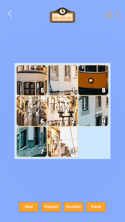 数字华容道-益智解谜休闲游戏游戏截图