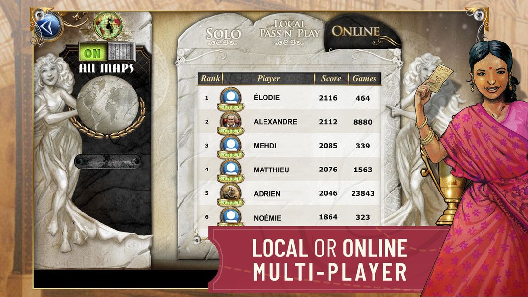 Ticket to Ride游戏截图