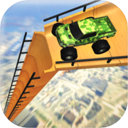 Army Mega Ramp Car Racing: US Army MegaRamp Truck