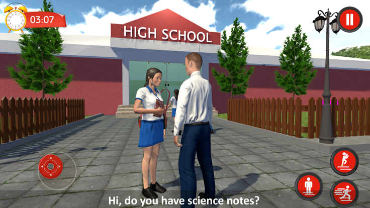 Virtual High School Fun Game游戏截图