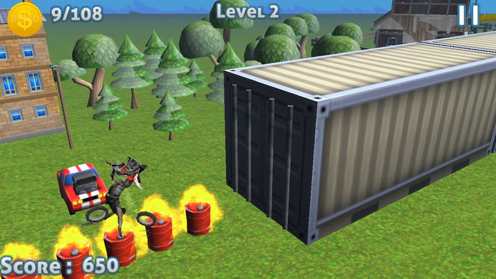 3D 顶级赛车游戏 摩托车游戏 特技有趣的免费游戏截图