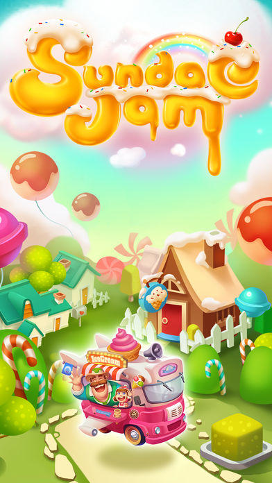 Icecream Sundae Jam - FREE Match 3 Puzzle & Arcade Game游戏截图