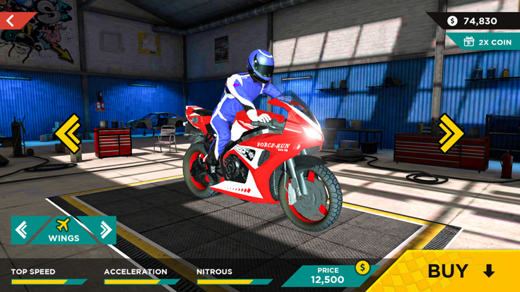 Flying Bike – Fly Motorbike 3D游戏截图