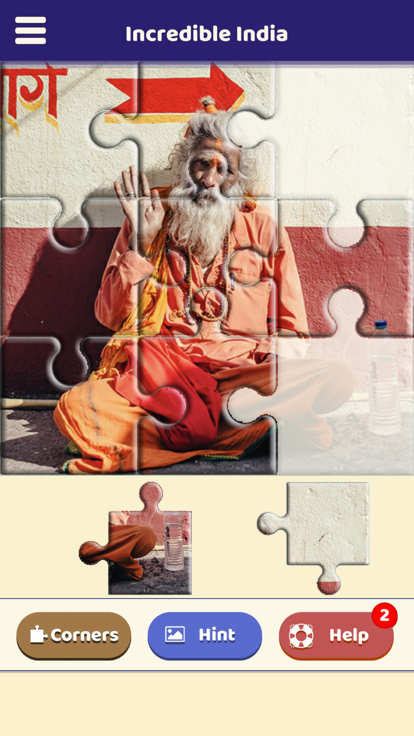 Incredible India Puzzle游戏截图