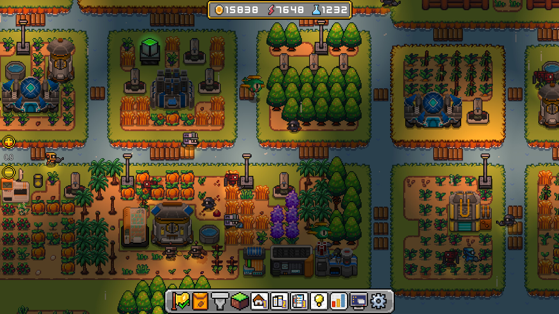 海岛机器人农场游戏截图