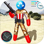 Army Capitaine american Stickman Rope Hero OffRoadicon