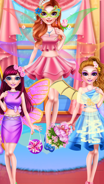 巨星化妆舞会 - 公主派对 & 美好婚礼装扮游戏截图