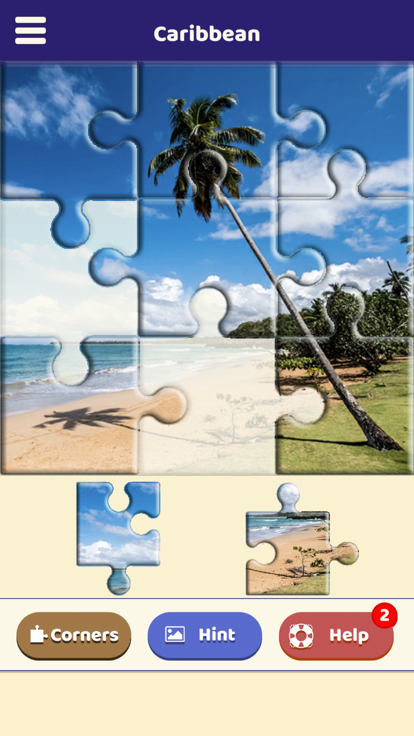 Caribbean Sightseeing Puzzle游戏截图
