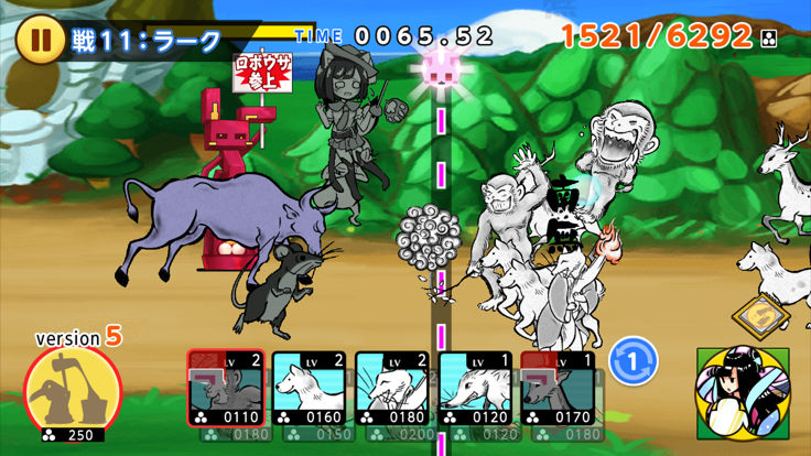 Choju Giga Wars游戏截图