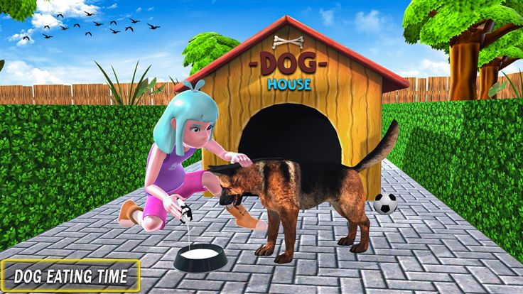 Virtual Dog Pet Simulator 3D游戏截图