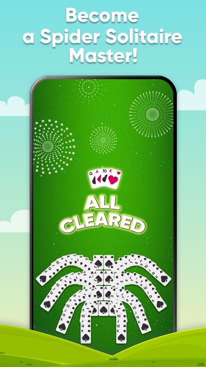 Spider Solitaire  ‏‏‎‎‎‎游戏截图