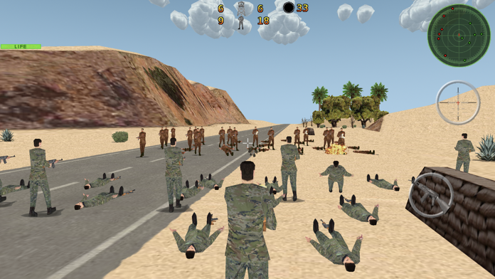 Desert War 3D - Strategy game游戏截图