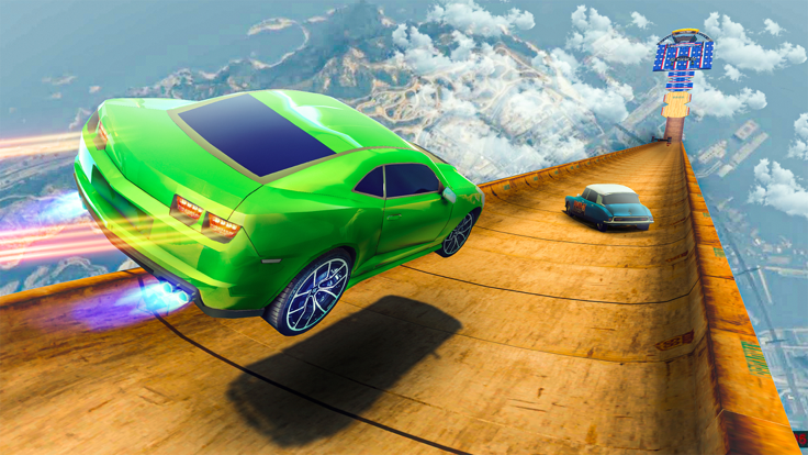 High Jump Car Stunt 3D Driver游戏截图