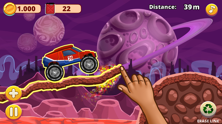 Line Draw - Brain Physics游戏截图