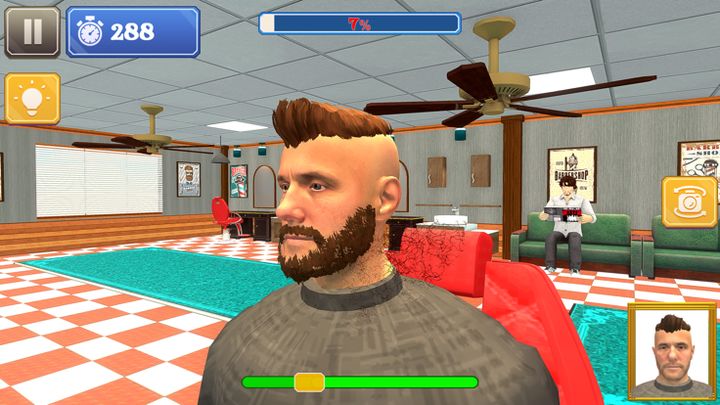 Haircut Salon Barber Shop Sim游戏截图