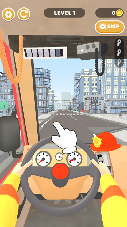 FireFighter 3D (Sim)游戏截图