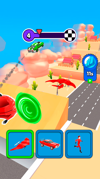 Shape Shifting Race游戏截图