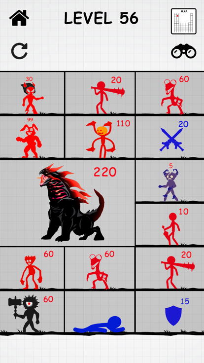 简笔图无尽的战斗游戏截图