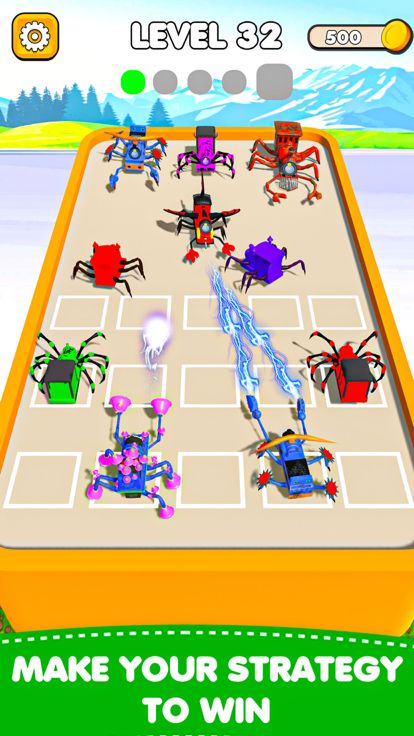 Merge Spider Train Horror Game游戏截图